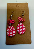 Easter Egg Flower Earrings (Dangle)
